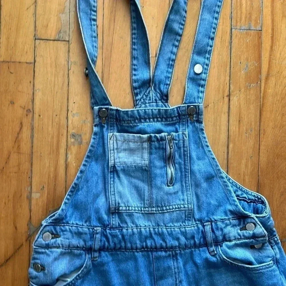 Zara patchwork overalls - Picture 2 of 11